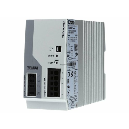 Источник питания постоянного тока 320 . 575 В / 24 . 28 В, 480 Вт TRIOPS2G/3AC/24DC/20 – Phoenix – 2903155 – 4046356960861