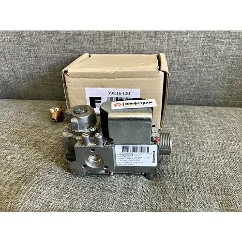 Клапан газовый для котла Ferroli Pegasus (39816420) клапан газовый honeywell resideo vk4100c 1067u для котлов ferroli артикул 39826240 чешская республика