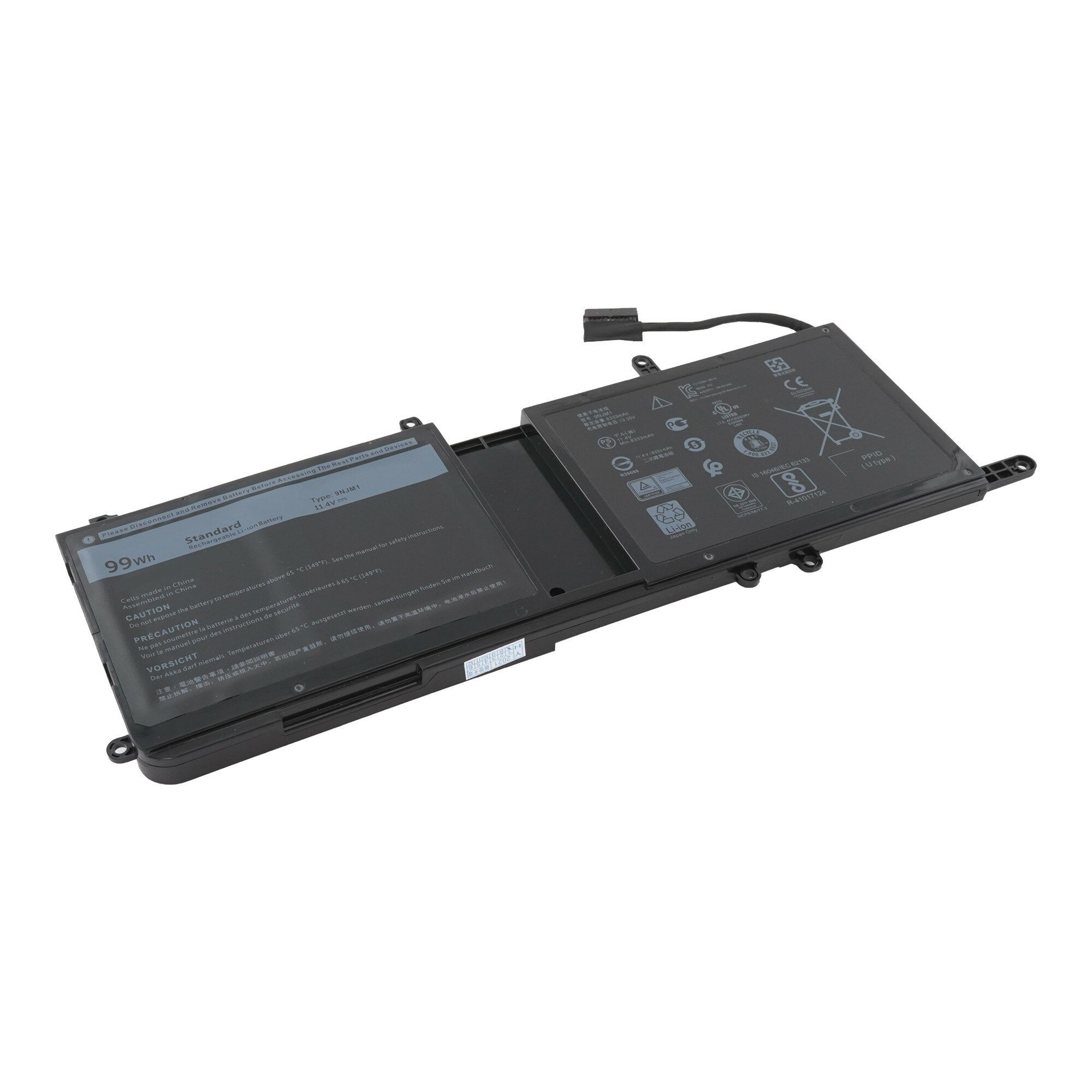 Аккумулятор для ноутбука Dell (9NJM1) Alienware 17 R4