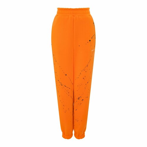 Брюки спортивные джоггеры VID COMMUNITY, размер S, оранжевый брюки vid community размер s