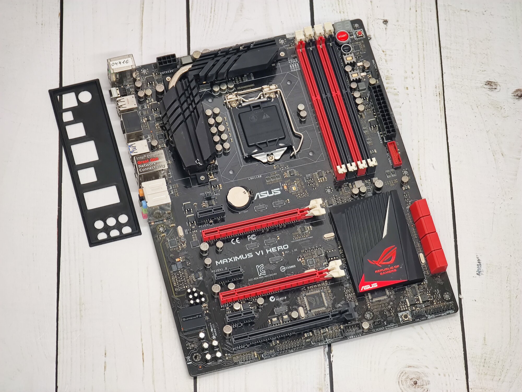 Материнская плата 1150 Asus Z87 MAXIMUS VI HERO