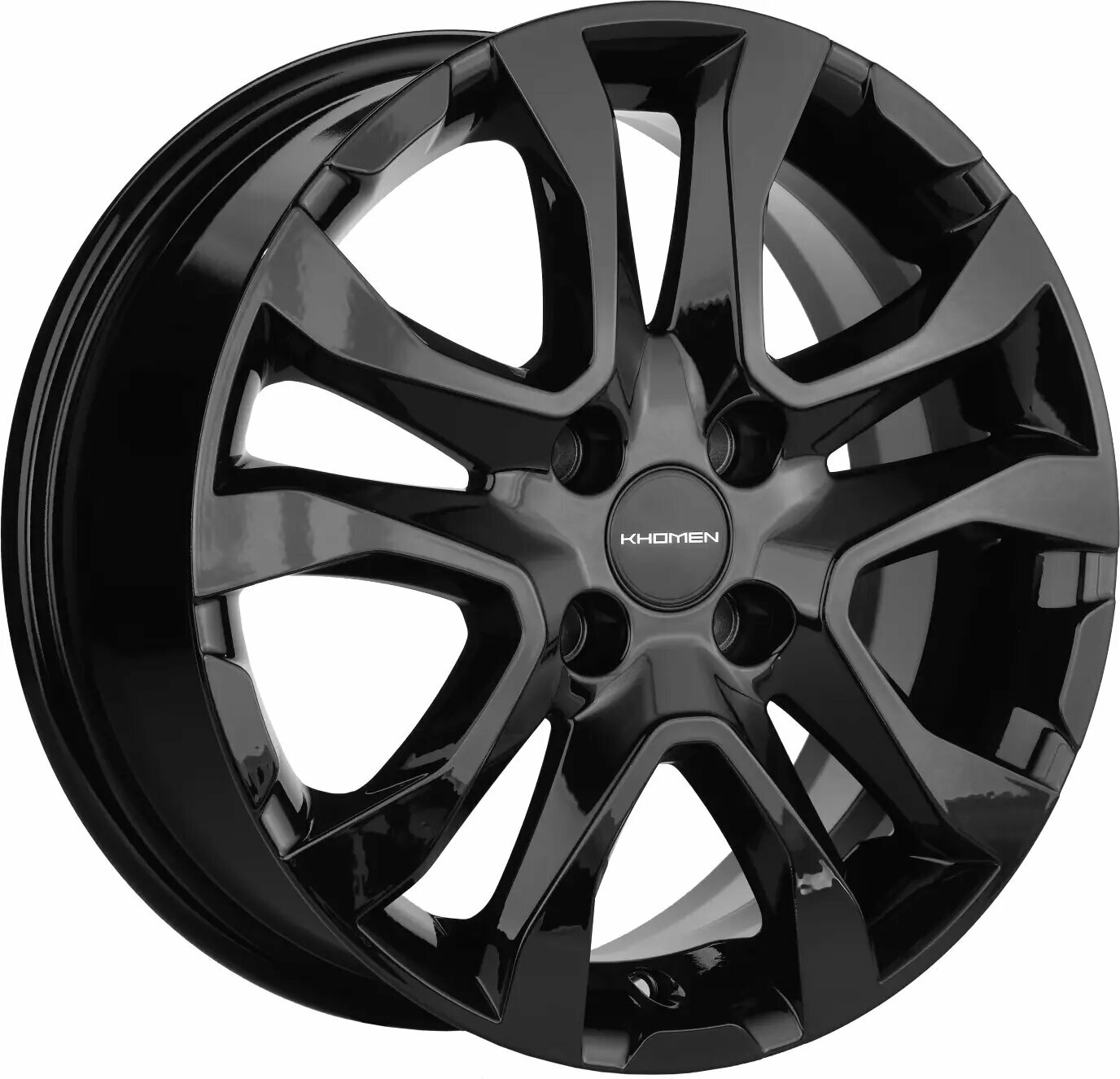 Диски Khomen Wheels KHW1503 15 / 4*98 ET36 D58.1 J6.0 Black