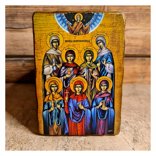 Освященная икона Жены-мироносицы, 14*19 см