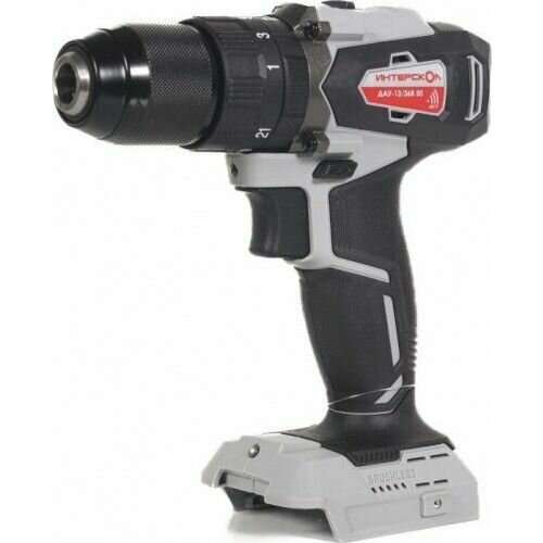 Дрель-шуруповерт аккумуляторная ИНТЕРСКОЛ ДАУ-1336В 50 ударная без АКБ и ЗУ 8500070 26505₽