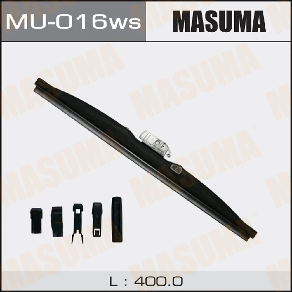 Щётка стеклоочистителя зимняя Masuma Optimum MU-016ws 400 мм каркасная