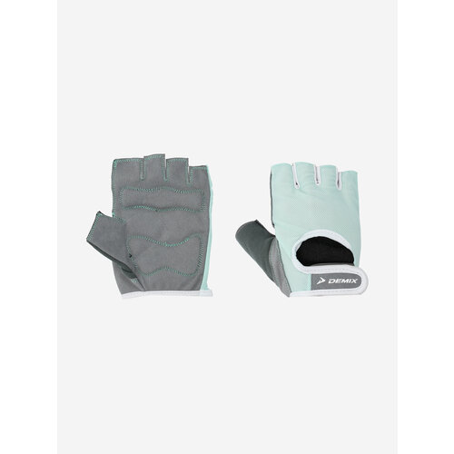 Перчатки для фитнеса Demix Голубой; RU: 17, Ориг: XS перчатки для фитнеса demix зеленый