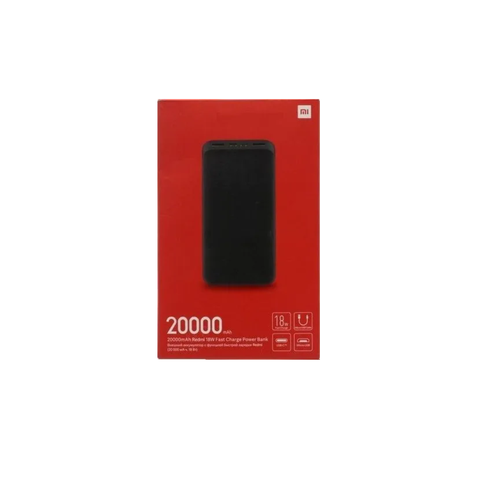 Xiaomi Redmi Power Bank Fast Charge 20 000 mAh черный Повербанк Ксяоми 20000 2490₽
