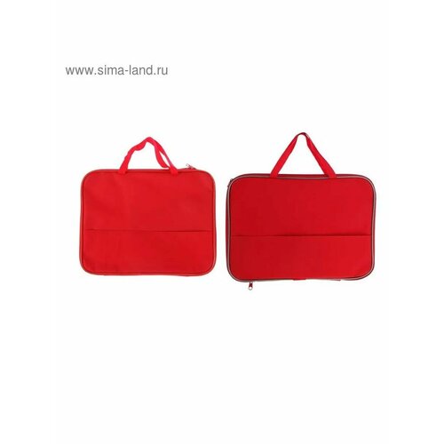 Папка с ручками текстильная А4 для документов тетрадей и 691₽