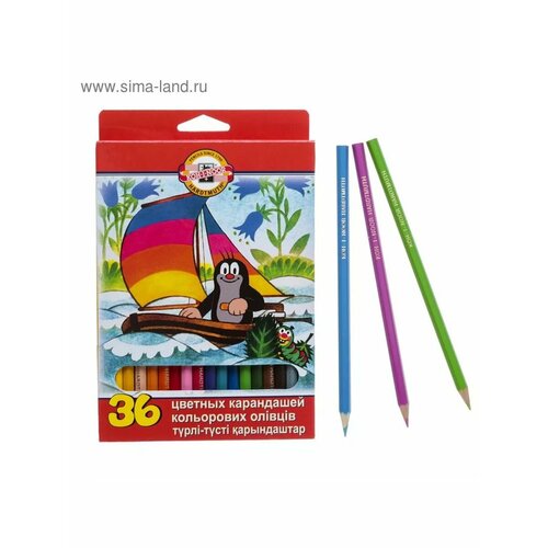 Набор карандаши цветные Крот 36 цветов 1551₽