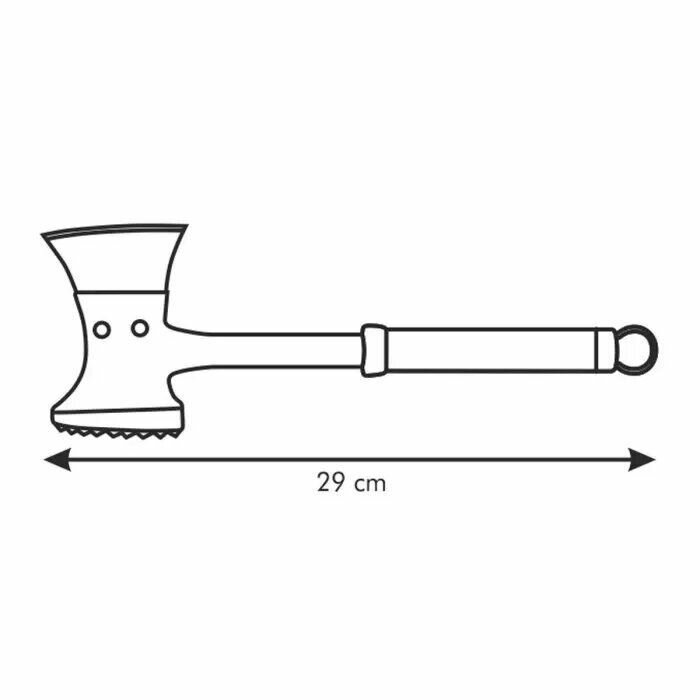 молоток для мяса TESCOMA PRESIDENT, с топориком - фото №4
