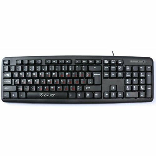 Клавиатура проводная Oklick 90M Black 63900₽