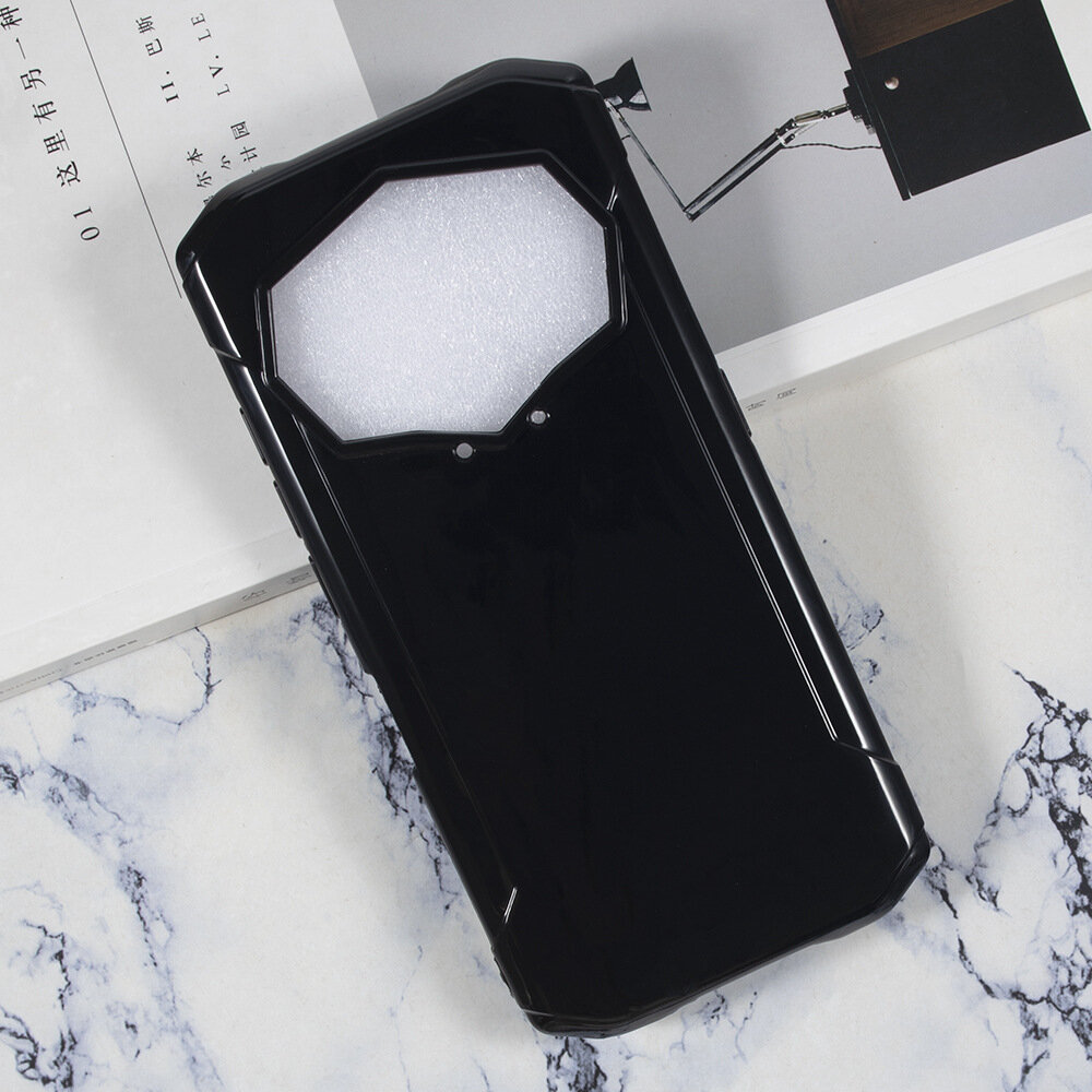 Чехол-накладка MyPads для Doogee S99 ультра-тонкая полимерная из мягкого силикона черная