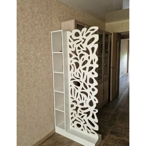 Перегородка для комнаты. Стеллаж для зонирования. Модель Север. высота 180 см ширина 95 см.