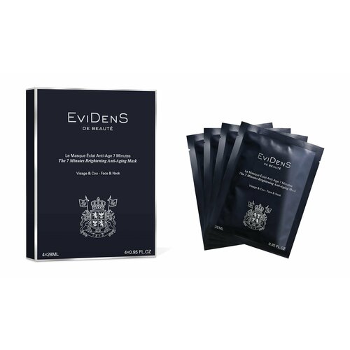 Evidens de Beaute Набор антивозрастных осветляющих масок The 7 Minutes
