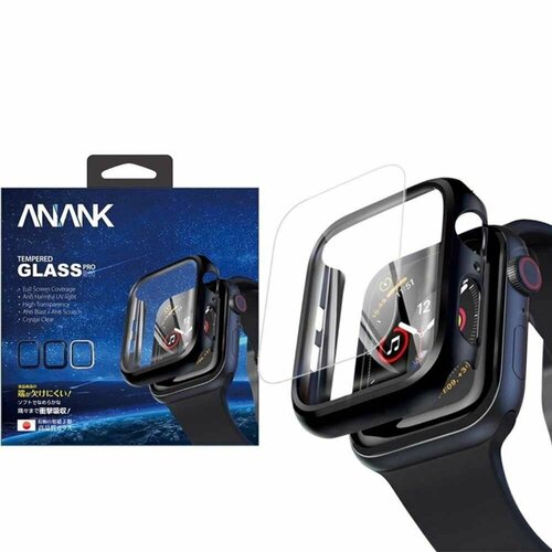Защитное стекло Apple Watch Ultra 49 mm с бампером ANANK Screen Guard прозрачный