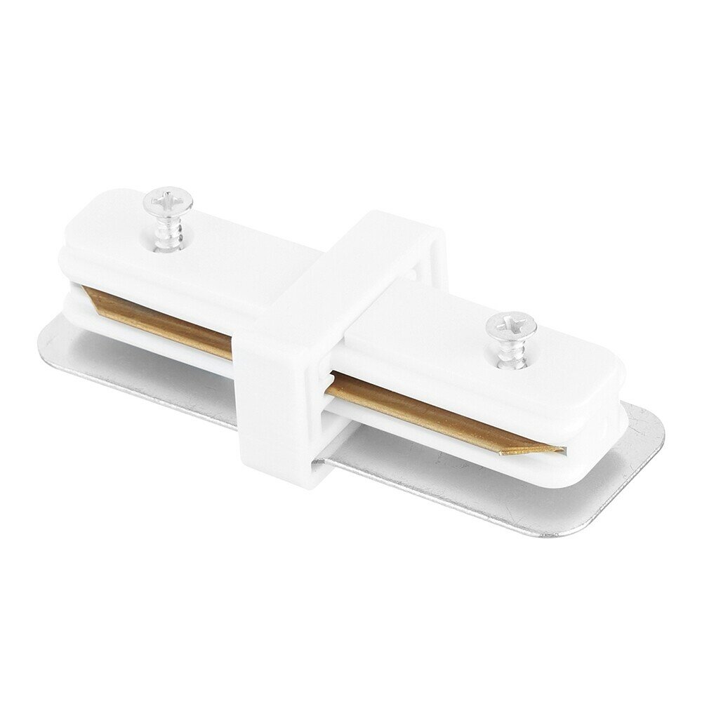 Коннектор для однофазного шинопровода прямой Arte Lamp Track белый (A130033/A130233/10993) Arte Lamp 10993