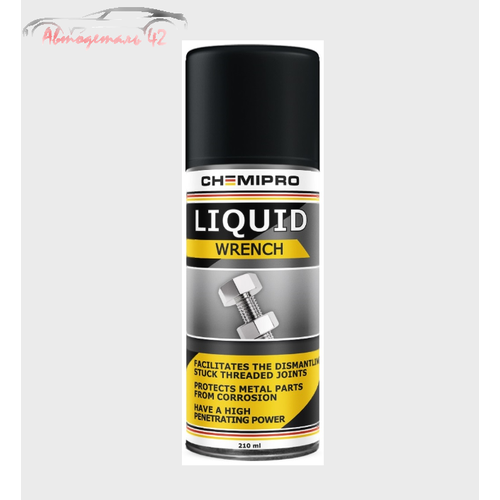 CH138_жидкий ключ аэрозольный 210мл CHEMIPRO CH138 цена за 1 шт 470₽