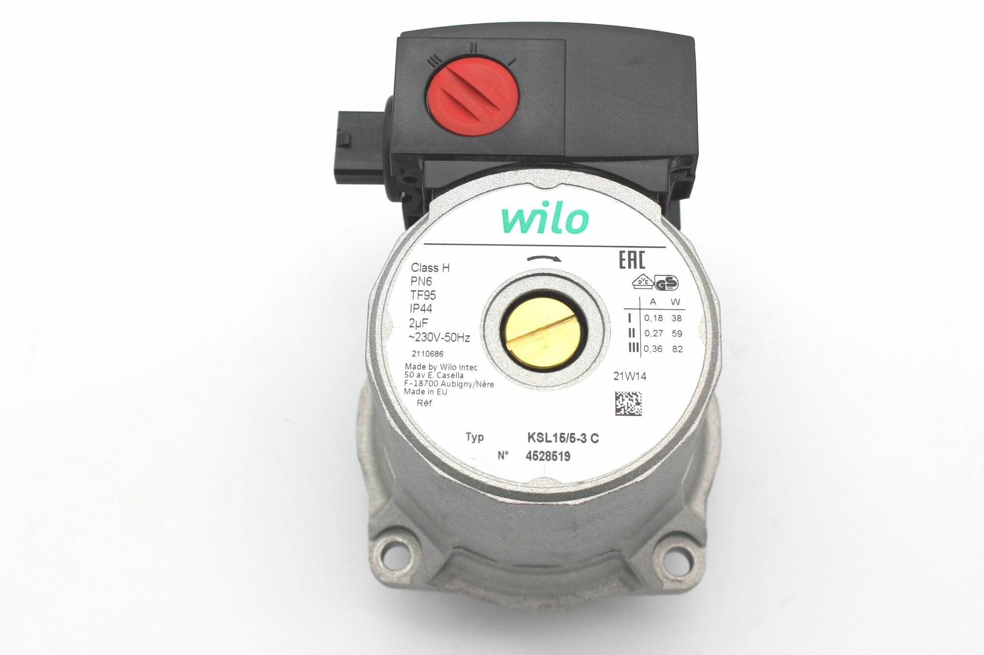 фото Циркуляционный насос Вило Wilo KSL15/5-3C для котла Ferroli Фероли, Viessmann Виссман, Baxi Бакси Main