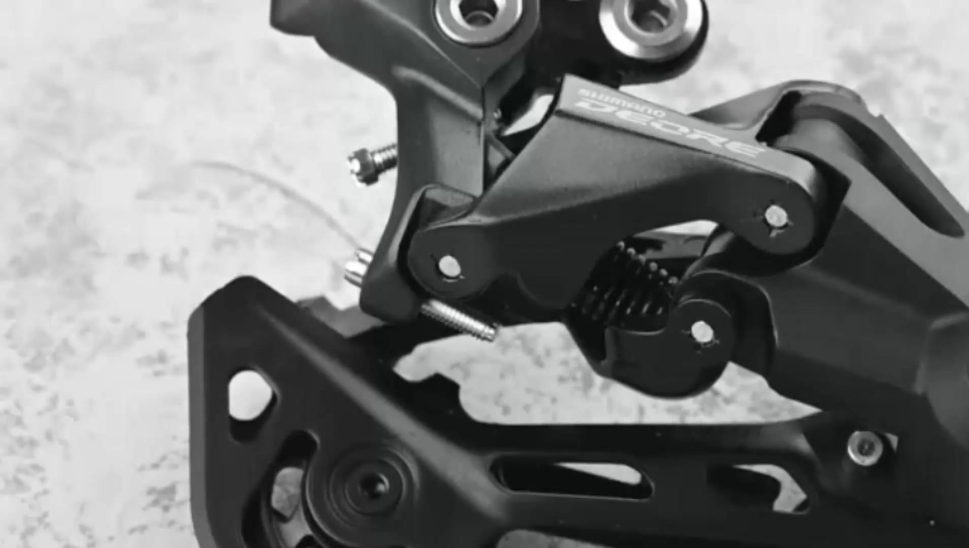Комплект Shimano Deore правый шифтер M4100 + задний переключатель M4120 — фото 1