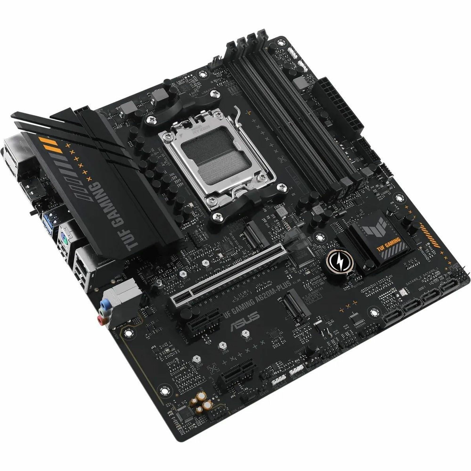 Материнская плата mATX ASUS (AM5, AMD A620, 4*DDR5(6400), 4*SATA3, 2*M.2, Audi - фото №5