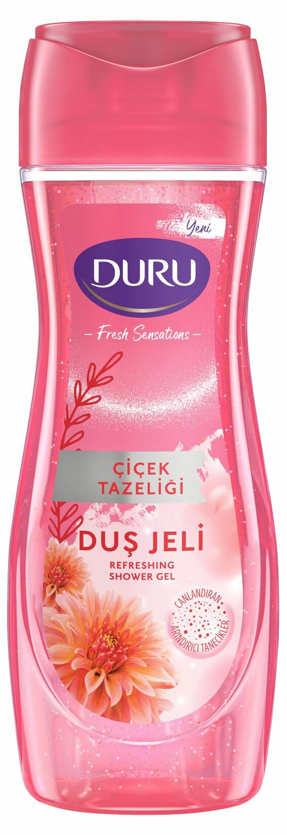 Гель для душа DURU Fresh Sensations Цветочное наслаждение, 450 мл — фото 1