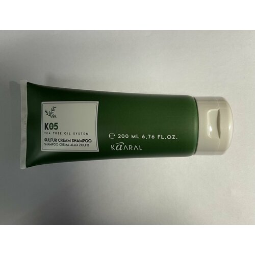 Kaaral K05 Sulphur Cream Shampoo Крем-шампунь на основе серы 200 мл 2530₽