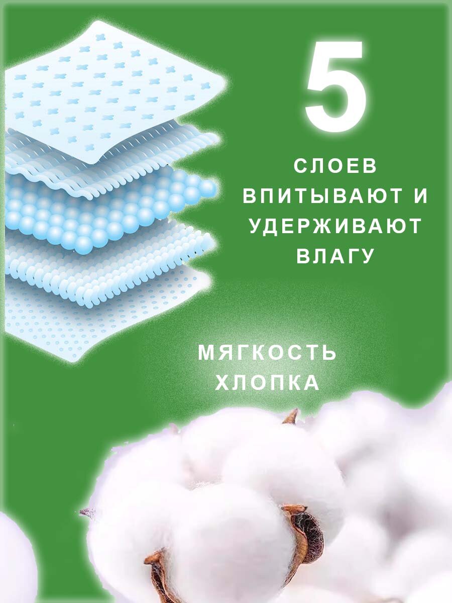 Изображение Вкладыши прокладки от пота подмышек для одежды одноразовые 10 пар