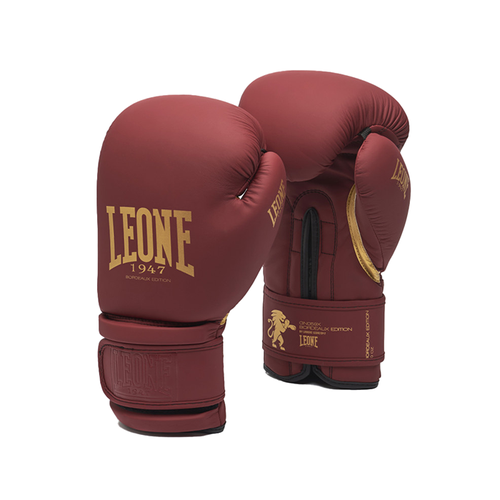 Боксерские перчатки Leone 1947 GN059X Bordeaux Ed (10 унций)