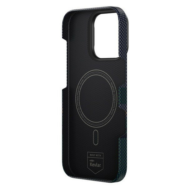 Чехол Benks Aurora ArmorAir Case Kevlar 600D with MagSafe для iPhone 16 Pro Black черный C. K. FL. AP. SR.0065 — фото 1