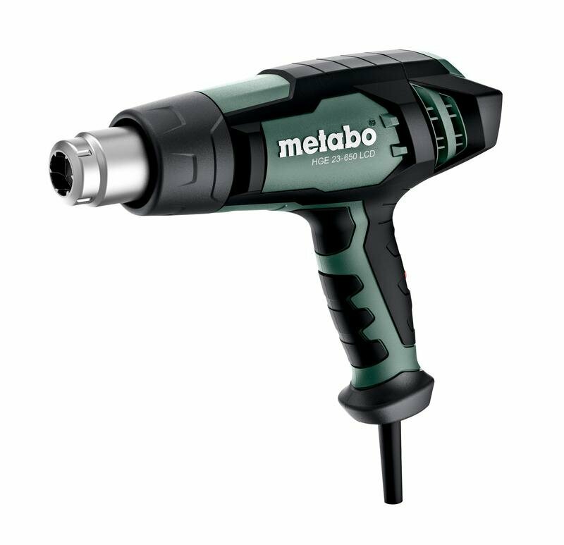 Фен строительный (технический) Metabo HGE 23-650 LCD (603065000) с ЖК-дисплеем