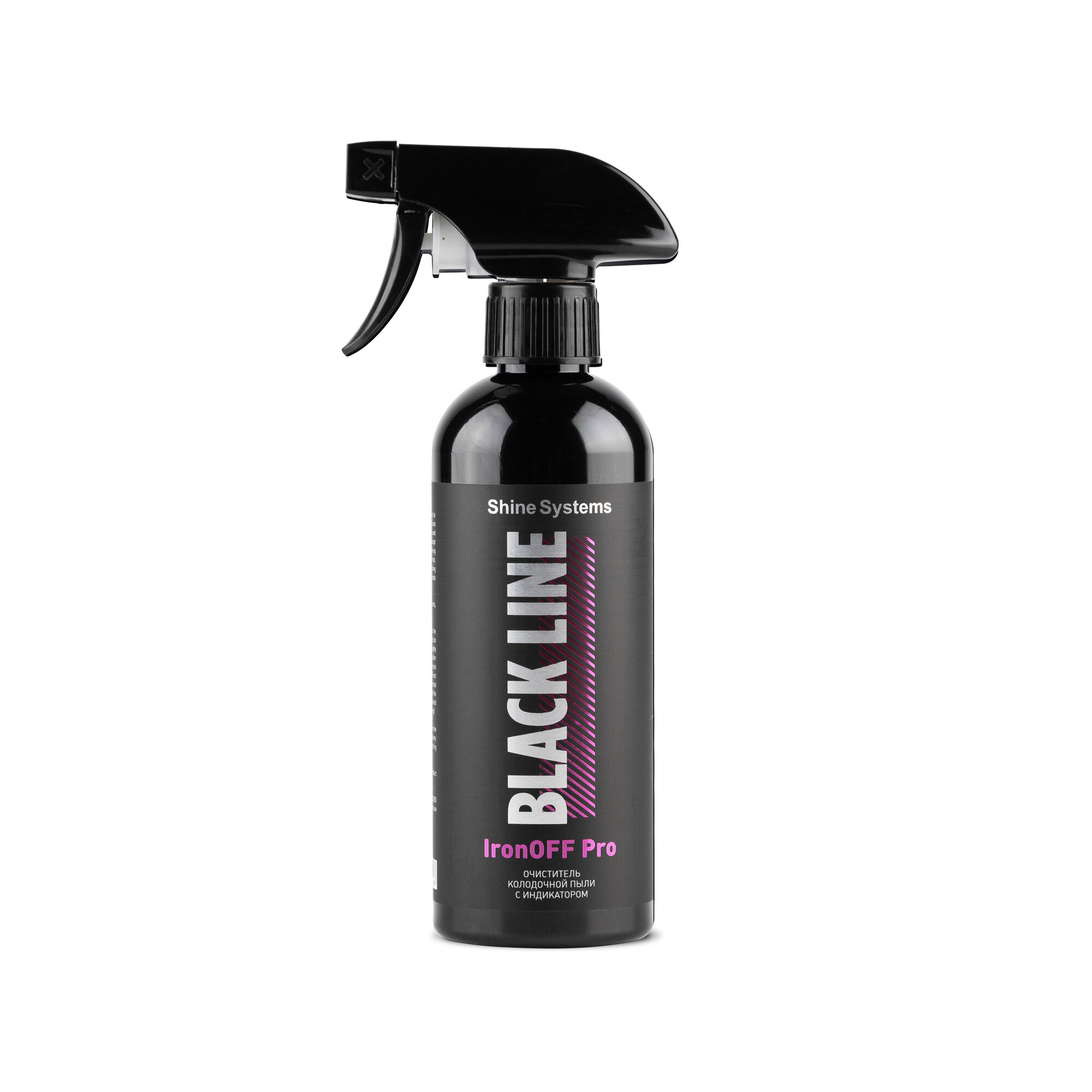 IronOFF Pro - нейтральный очиститель дисков с индикатором Shine Systems Black Line, 5 л