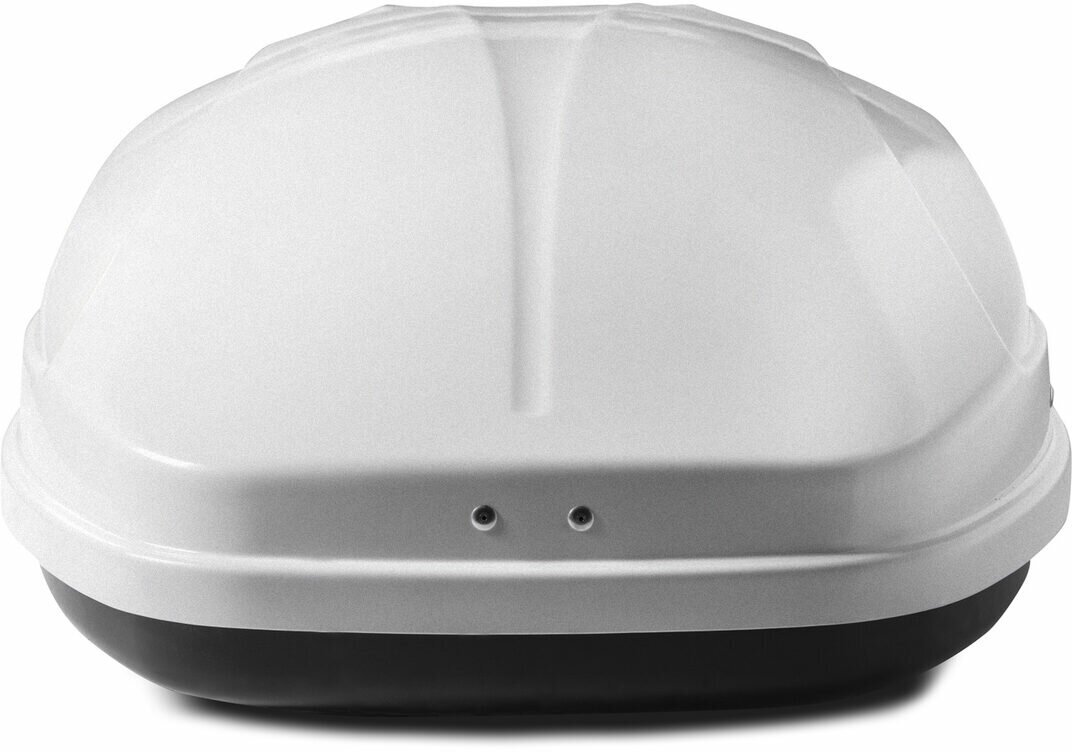 Автобокс MaxBox PRO 460 (средний) белый 175*84*42 см двустороннее открывание (багажный бокс на крышу) — фото 1