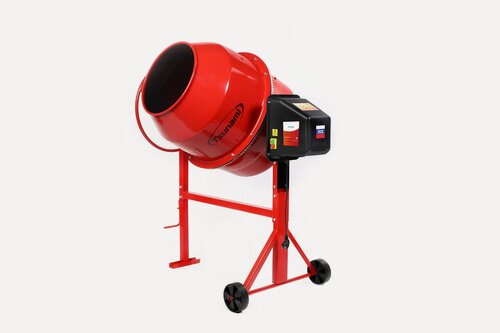 Изображение товара Бетоносмеситель Цунами БС 200 П, 1000 Вт Бетоносмеситель Цунами БС-200П, 1000 Вт