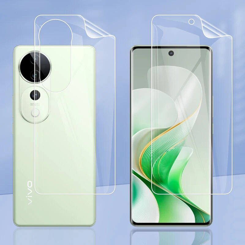 Защитная пленка Clear HD для vivo S19 Pro, ТПУ/гидрогель