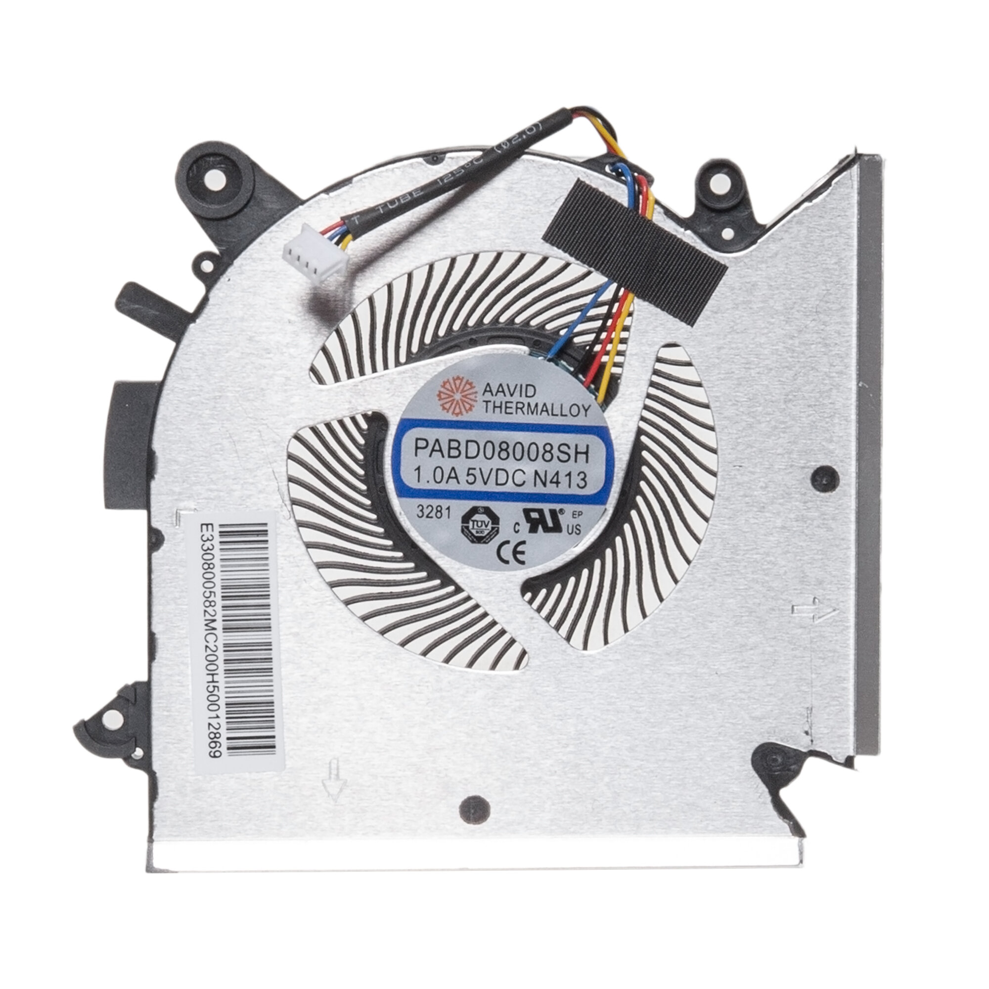 Кулер для ноутбука MSI GF63 9RCX / MSI GF63 9SCXR / MSI GF63 9SCSR / MSI GF63 8RD / MSI GF63 8RC / MSI MS-16R3 / MSI MS-16R1 - 4 pin