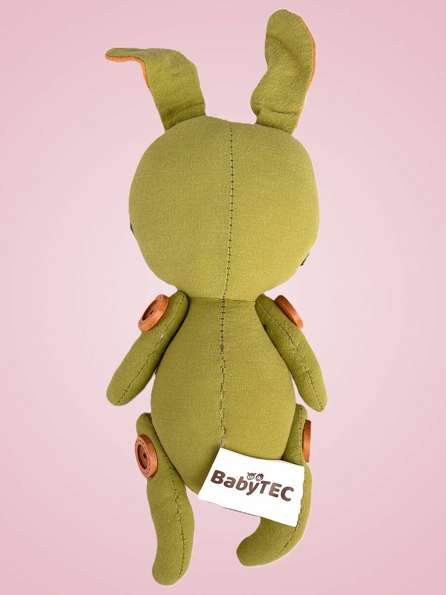 Игрушка мягкая Зайка Колосок ручная работа — фото 1