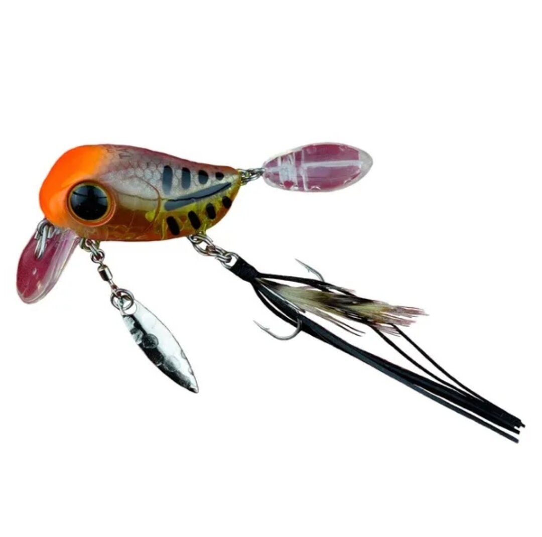 Воблер Jackall Micro Tappy 54F (плавающий, 54мм, 4.8гр) - Honebone Clear