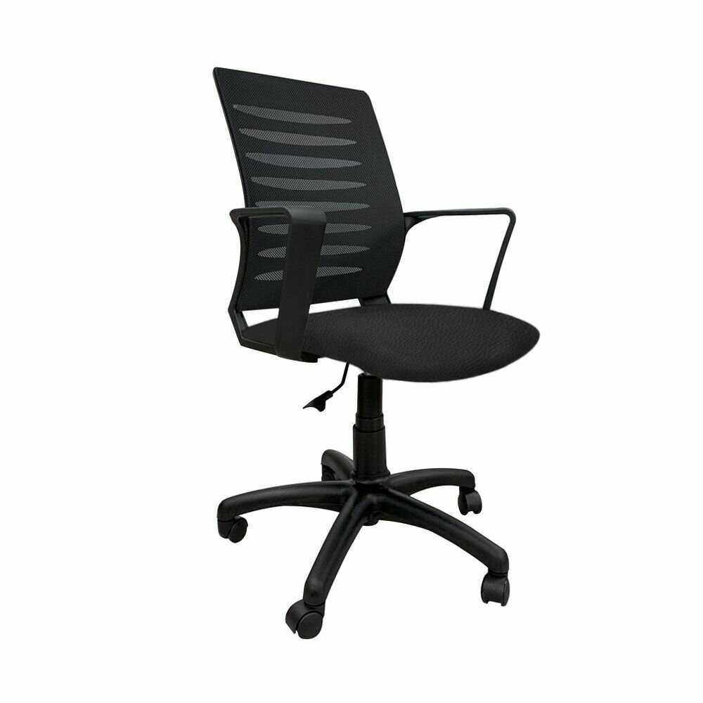 Офисное кресло / для персонала WEBSTAR GTP BLACK PL62_OH5/C11 спинка черная/сидение черное