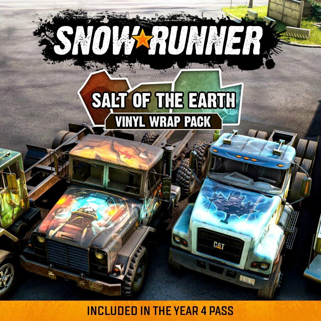 SnowRunner – Salt of the Earth Vinyl Wrap Pack для Турецкого аккаунта Sony PlayStation