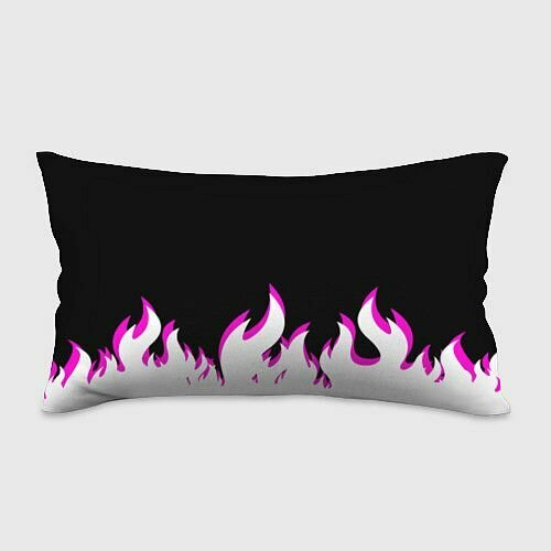 Розовое Пламя Прямоугольная подушка