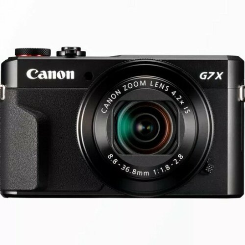 Фотоаппарат Canon PowerShot G7 X Mark II компактный двойной стабилизатор чёрный 135000₽