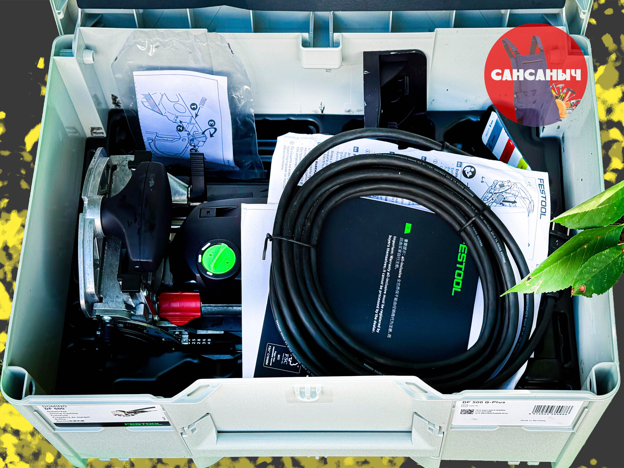 Изображение Фрезер дюбельный domino Festool DF 500 576424 Азия