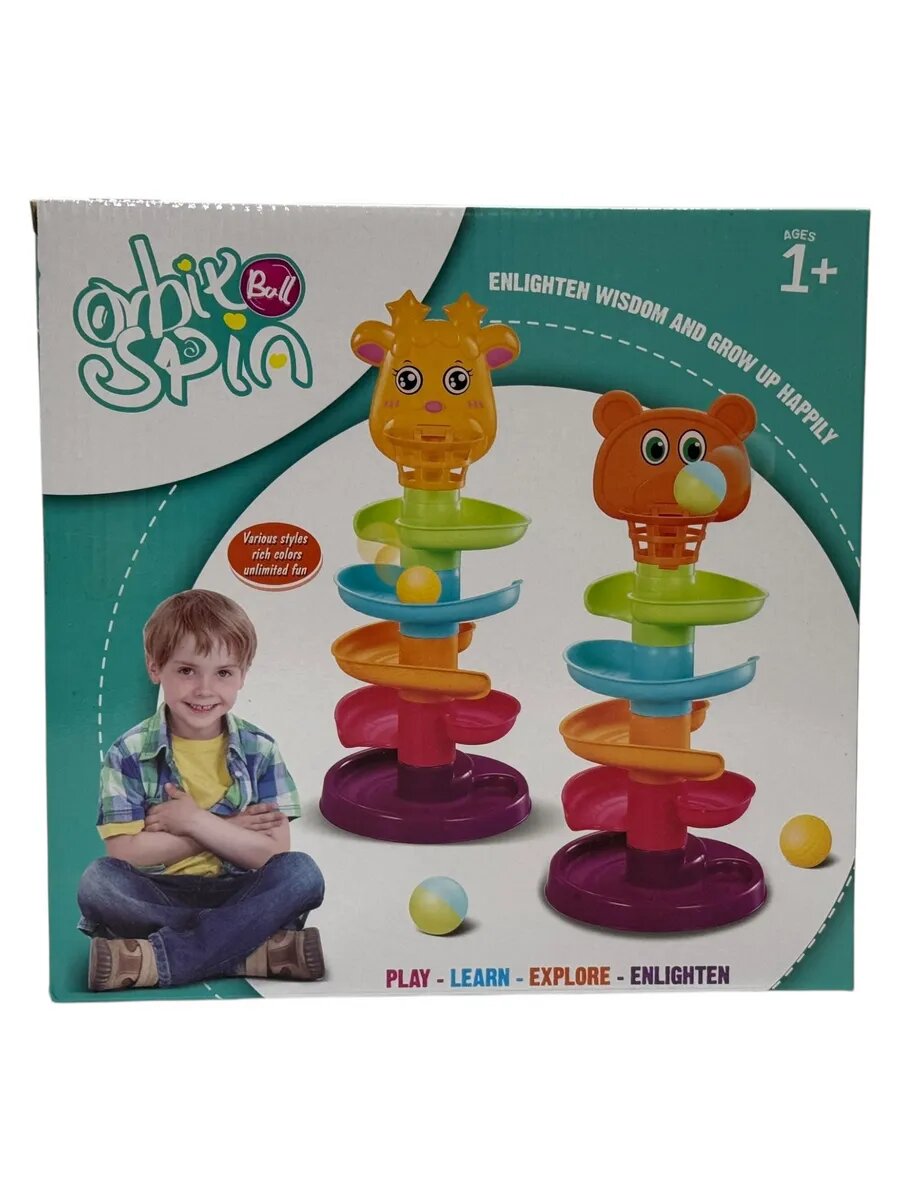 Детская игрушка горка для шариков Orbix Spin Ball