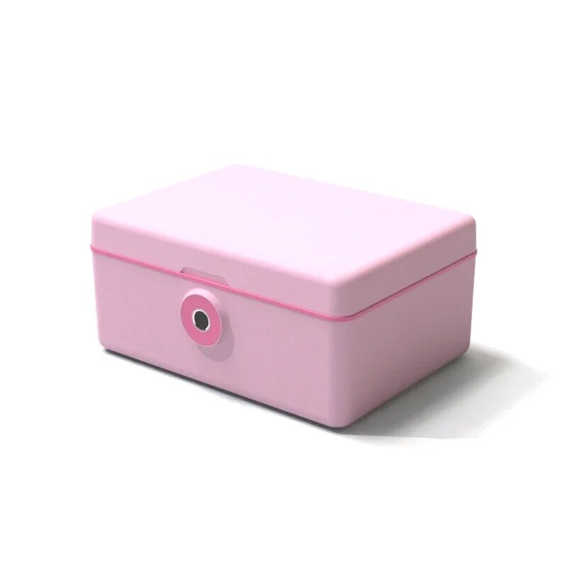 Мини-сейф BX00015 розовый/зеленый ABS, pink