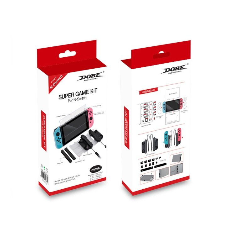 Набор аксессуаров Dobe Super Game Kit для Nintendo Switch (TNS-1880) — фото 1