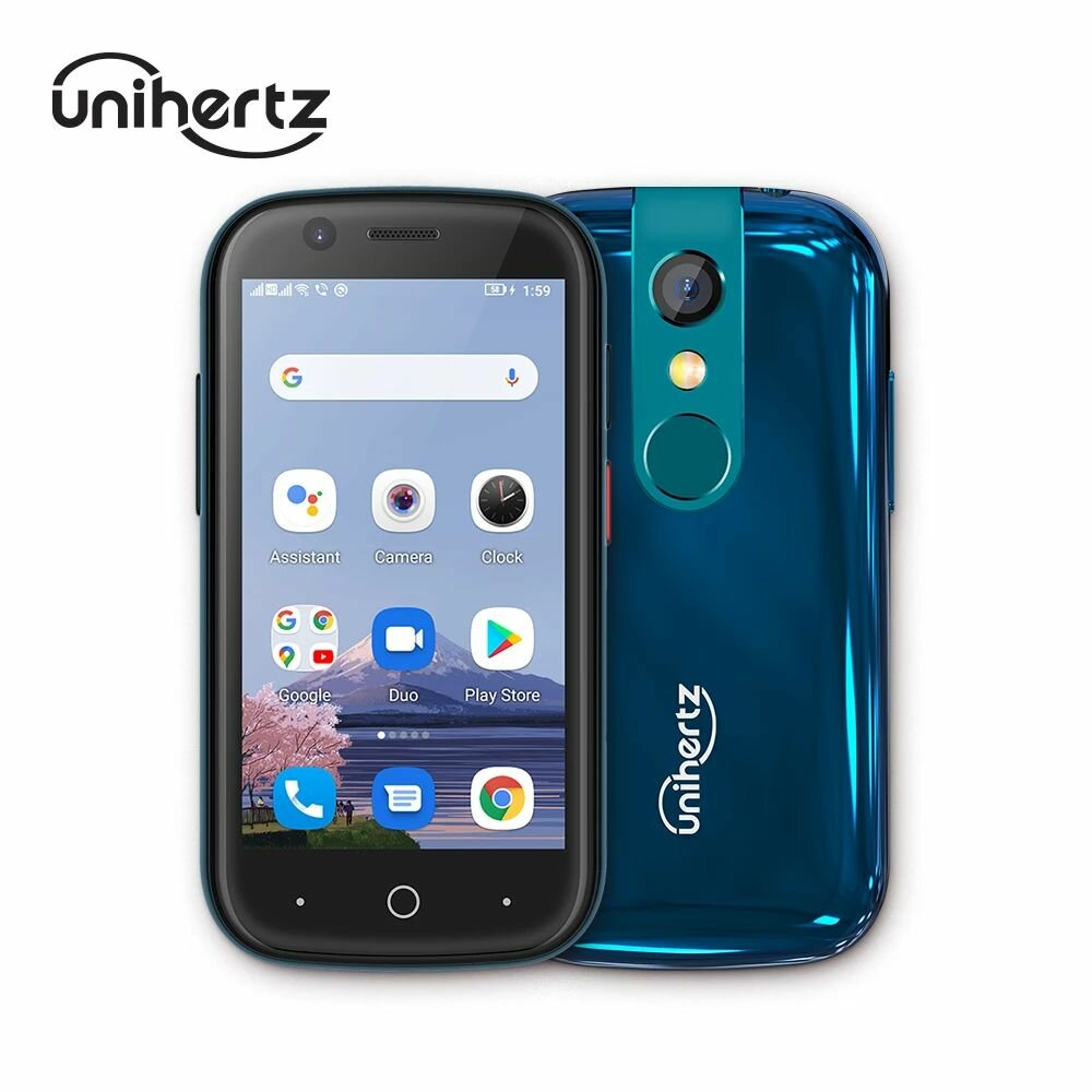 Unihertz Jelly 2 6 ГБ 128 Гб Смартфон Android 11 Helio P60 Восьмиядерный 16 МП 2000 мАч мобильный телефон NFC