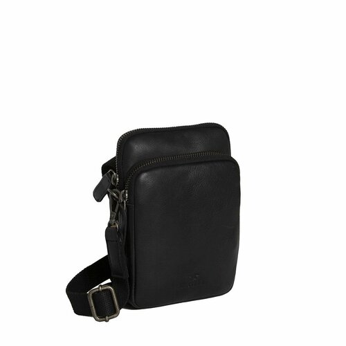 Сумка мессенджер MUSTANG Perth фактура зернистая черный 11299₽