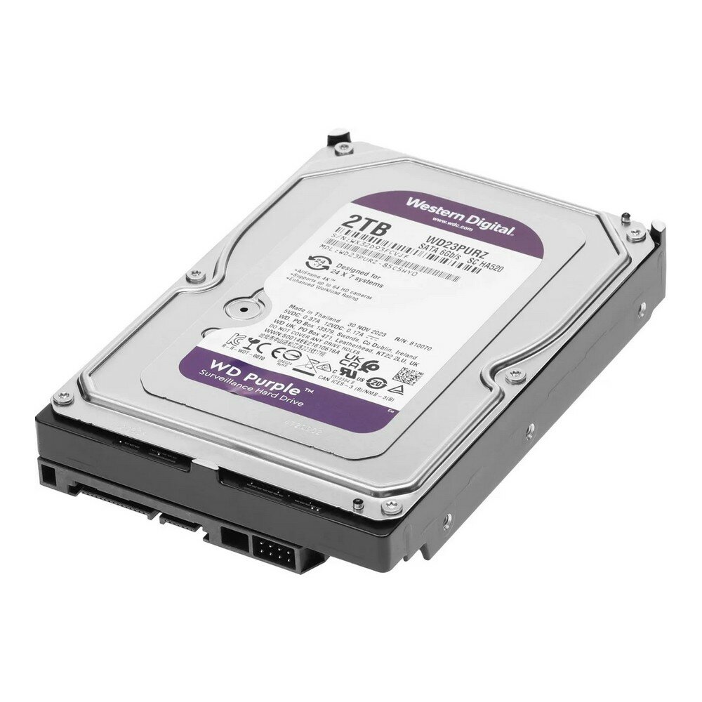 Жесткий диск Western Digital WD Purple WD64PURZ — фото 1
