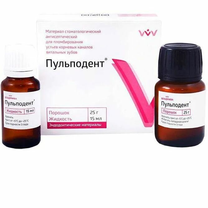 Пульподент (25г+15мл), ВладМиВа
