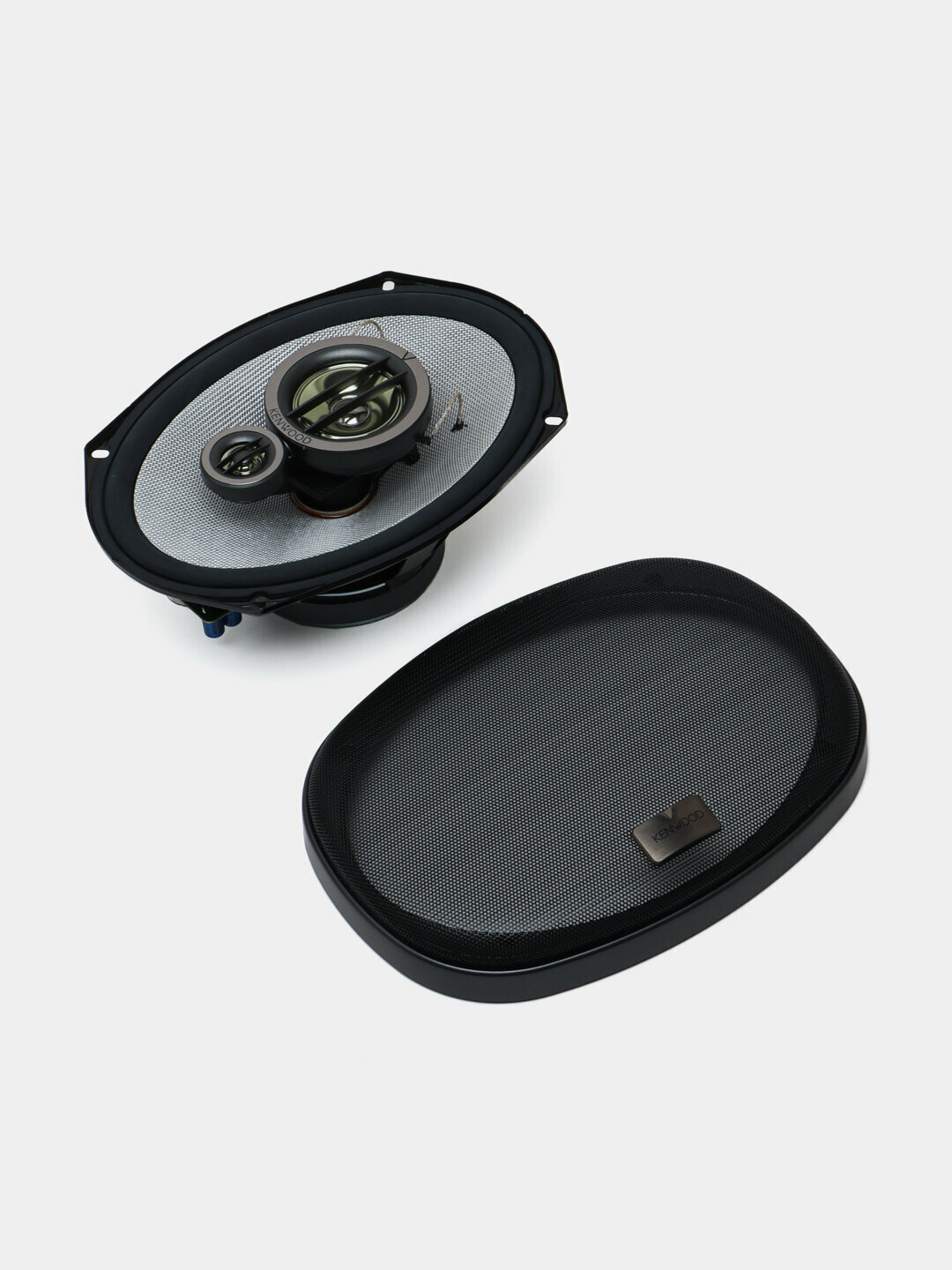 Колонки автомобильные Kenwood KFC-HQ718, 15х23см, 3 полосы, 80Вт — фото 1